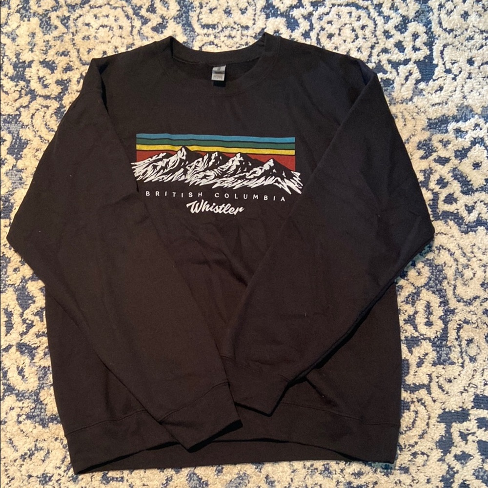 Black Whistler Sweater